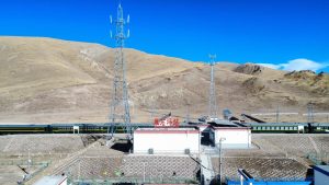 Yanshiping, най-високата железопътна гара в Xizang, започва работа